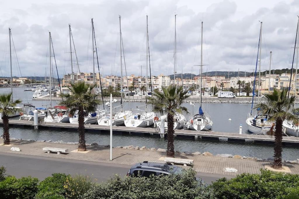 Appart. Calme 5 Pers Vue Sur Le Port De Груиссан Экстерьер фото